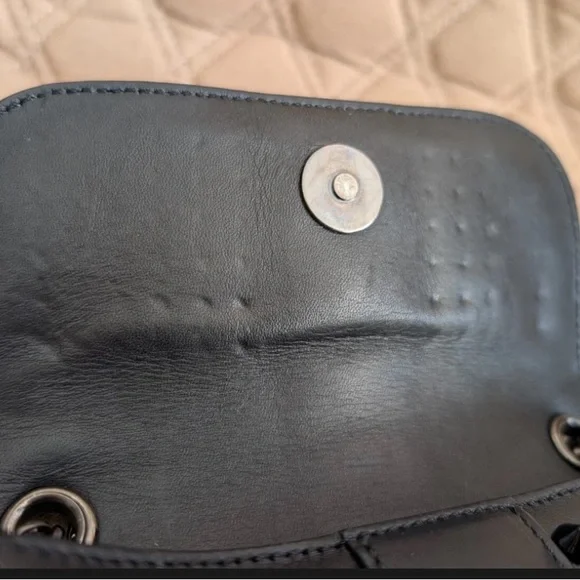 Christian Louboutin Sweet Charity Black Studded Crossbody Bag - Picture 13 of 16